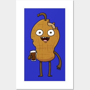 Brown Ale Beer Monster Posters and Art